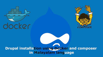 Drupal installation using Docker and composer in Malayalam language