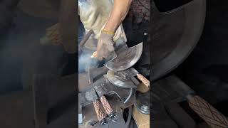 #BlacksmithingTraditionalCrafts #Hand-forgedBone-choppingKnife#khanjarknife