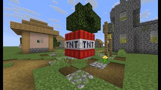 🔴Minecraft - TNT village live  #minecraft #shorts