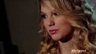 Video thumbnail of "Taylor Swfit Stripped Interview"