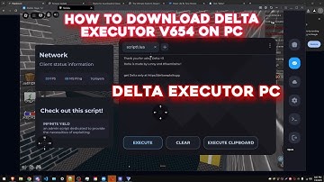 NEW DELTA EXECUTOR PC V654 [NEW UPDATE] Latest Version For Roblox Executor For mobile/PC NO LAG