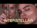 INTERSTELLAR - The Easiest Way To Glittery Eyelids Without Falldown! | Linda Hallberg
