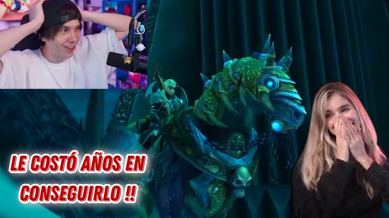 IRINA consigue la montura INVENCIBLE en el WOW 😮