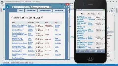 07 - Building Web Apps with ASP.NET Jump Start -  Building for the Mobile Web