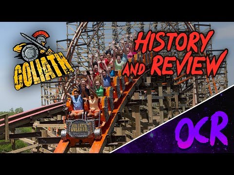 Vídeo: Goliath - Revisão do Six Flags Great America Coaster