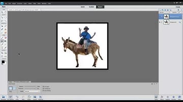 Photoshop Elements Made Easy, Part13 (How to create a border around a photo)