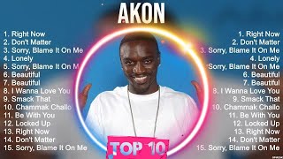 Akon Greatest Hits ~ Best Songs Music Hits Collection  Top 10 Pop Artists of All Time