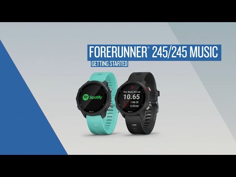 Garmin Forerunner 245 Music sportsklokke (aqua) - Elkjøp