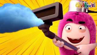 oddbods new newts tiny but annoying rain cloud full episode funny cartoons for kids