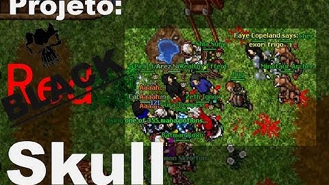 Tibia Mortera | Bot 100% AFK = Black Skull #14 Full Set