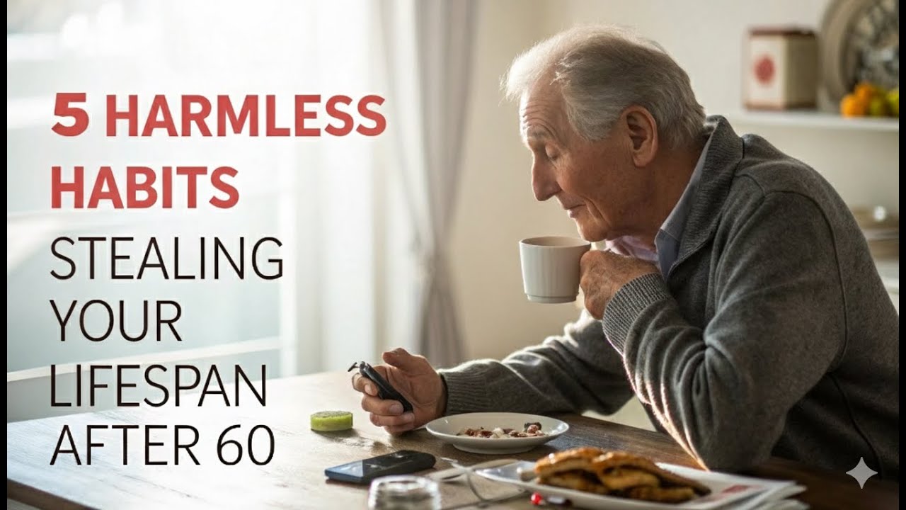 5 "HARMLESS" Habits That Steal Years From Your Life After 60 - YouTube