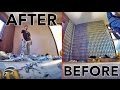 KNOCKING DOWN BROTHERS 700 CAN WALL! *PRANK*