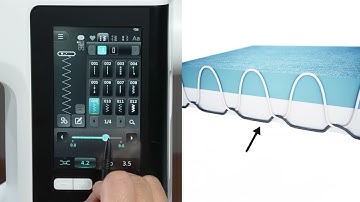 NECCHI C700 Tutorial - Adjusting the upper thread tension / Creator Series