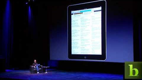 Steve Jobs Demos iPad Web-Browsing Features