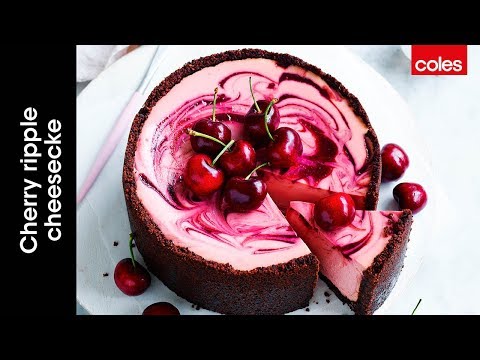 Video: Cheesecakes With Cherries And Chocolate