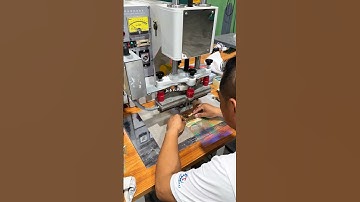 High frequency embossing machine