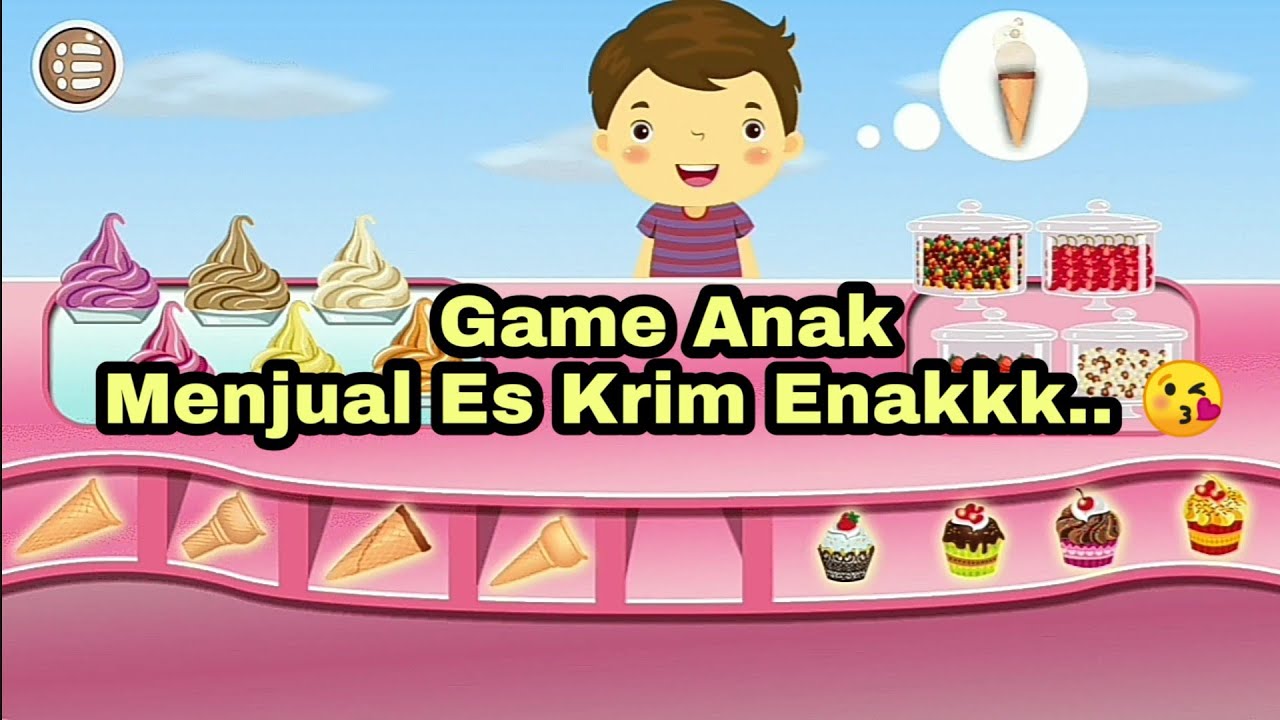  Game  Anak Lucu Menjual Es  Krim   YouTube