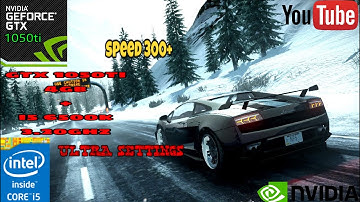 I TRIED LAMBORGHINI GALLARDO 300+ SPEED NFS THE RUN| GTX 1050ti