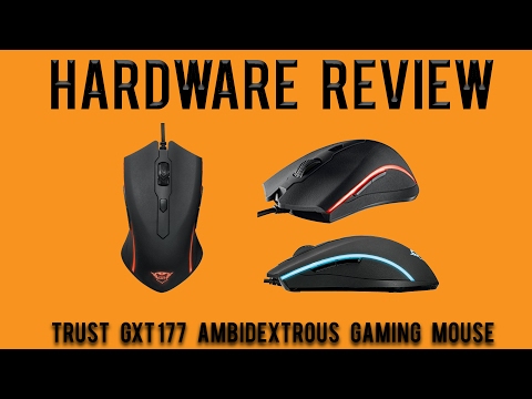 Hardware Review: Trust GXT 177 Ambidextrous Gaming Mouse