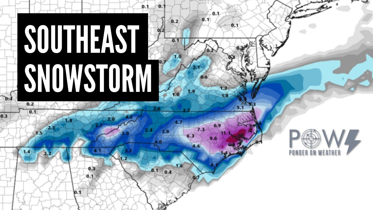 Major Winter Storm - POW Weather Channel - YouTube