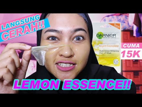 VIRAL!! CARA MEMUTIHKAN WAJAH PERMANEN, DENGAN GARNIER DAN BABY OIL, HASIL CEPAT BANGET. 