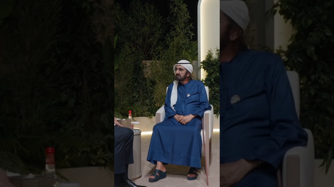 Sheikh Mohammed Bin Rashid Al Maktoum Meets Syrian Arab Republic President At Arab Media Summit
