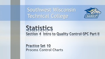 College Math - Statistics Chapter Practice Set 10, “Process Control Charts”.