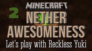 Reckless Yuki With Lilikoi Juice Minecraft Nether Fun Part 2 Lets Play With A Guest