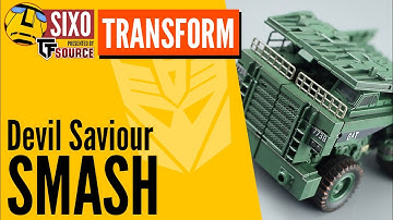 TRANSFORMATION: Transformers Devil Saviour DS-04 Smash