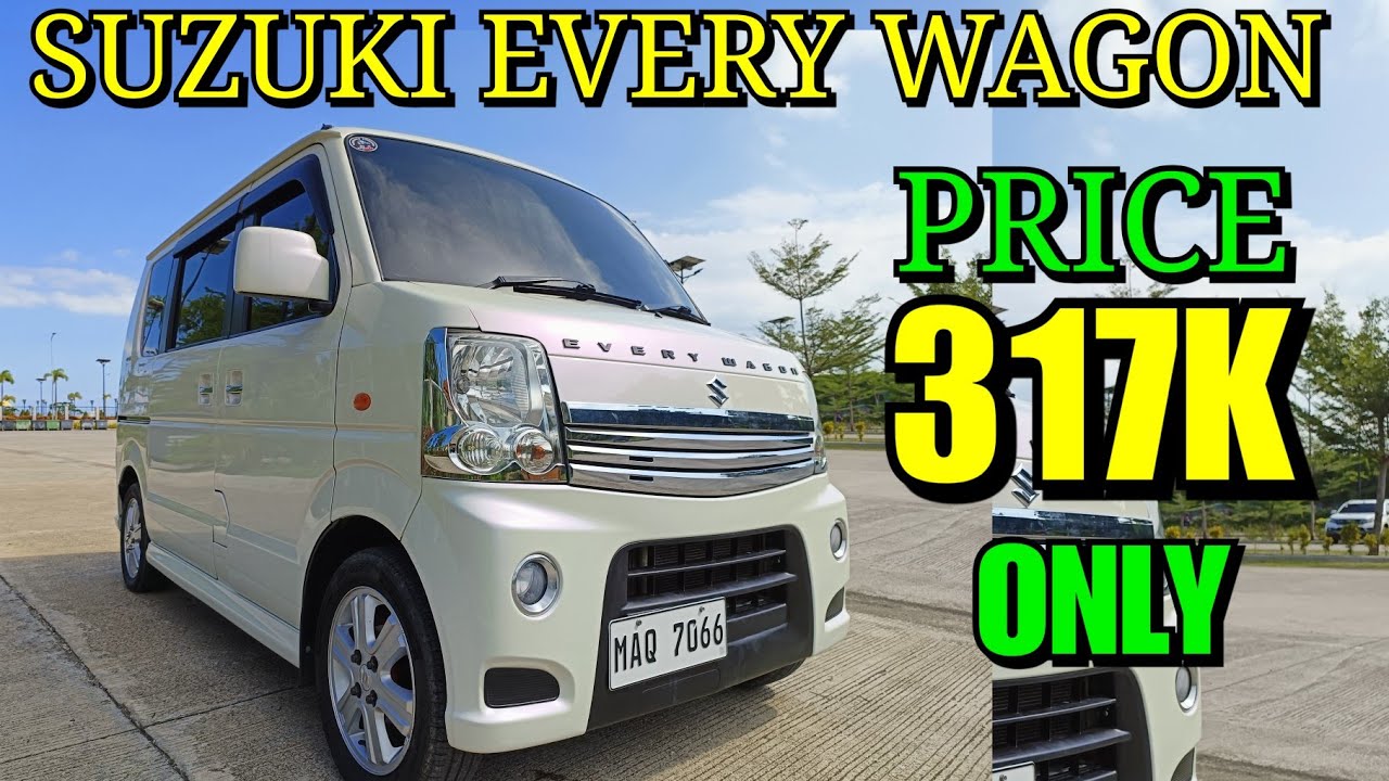 SUZUKI EVERY WAGON PEARL WHITE WITH MICA RED - YouTube