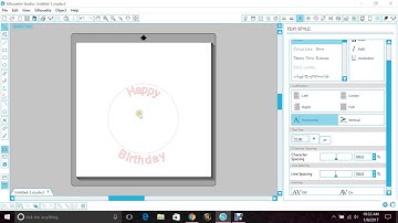 Silhouette Cameo - Making Text Curve