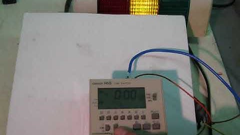 OMRON H5S-WFA2 Digital · Weekly time switch　動作確認