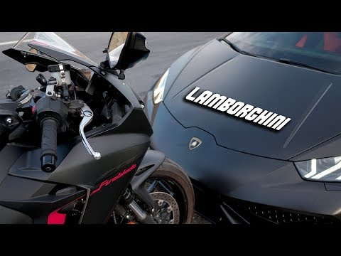 Lamborghini Huracan VS NEW CBR 1000RR (FIREBLADE) + 650 HP AUDI S4 + 500 HP GOLF R ( 🔥PART 2🔥 )