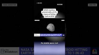 NASA monitors asteroid with a 2.3% chance of hitting Earth in 2032