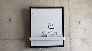 Joto｜スマホ連動でひらめきや思いを可視化！自動で描画するホワイト