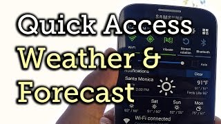 View Weather Info from Your Samsung Galaxy S4's Notification Shade [How-To] screenshot 5