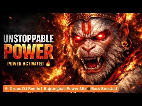 Nonstop Hanuman DJ Mix ⚡ 9 Track DJ Mix  Energy Booster 🔥