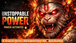Nonstop Hanuman DJ Mix ⚡ 9 Track DJ Mix  Energy Booster 🔥