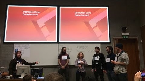 Devconf 2016 - an OpenStack Live Demo (with Humans) for Trystack.org
