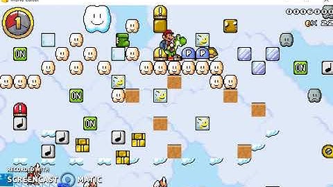 new mario editor www ` crazy level with new things and fixes