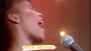 Whitney Houston - Home Live Merv Griffin Show 1983 MALE VERSION
