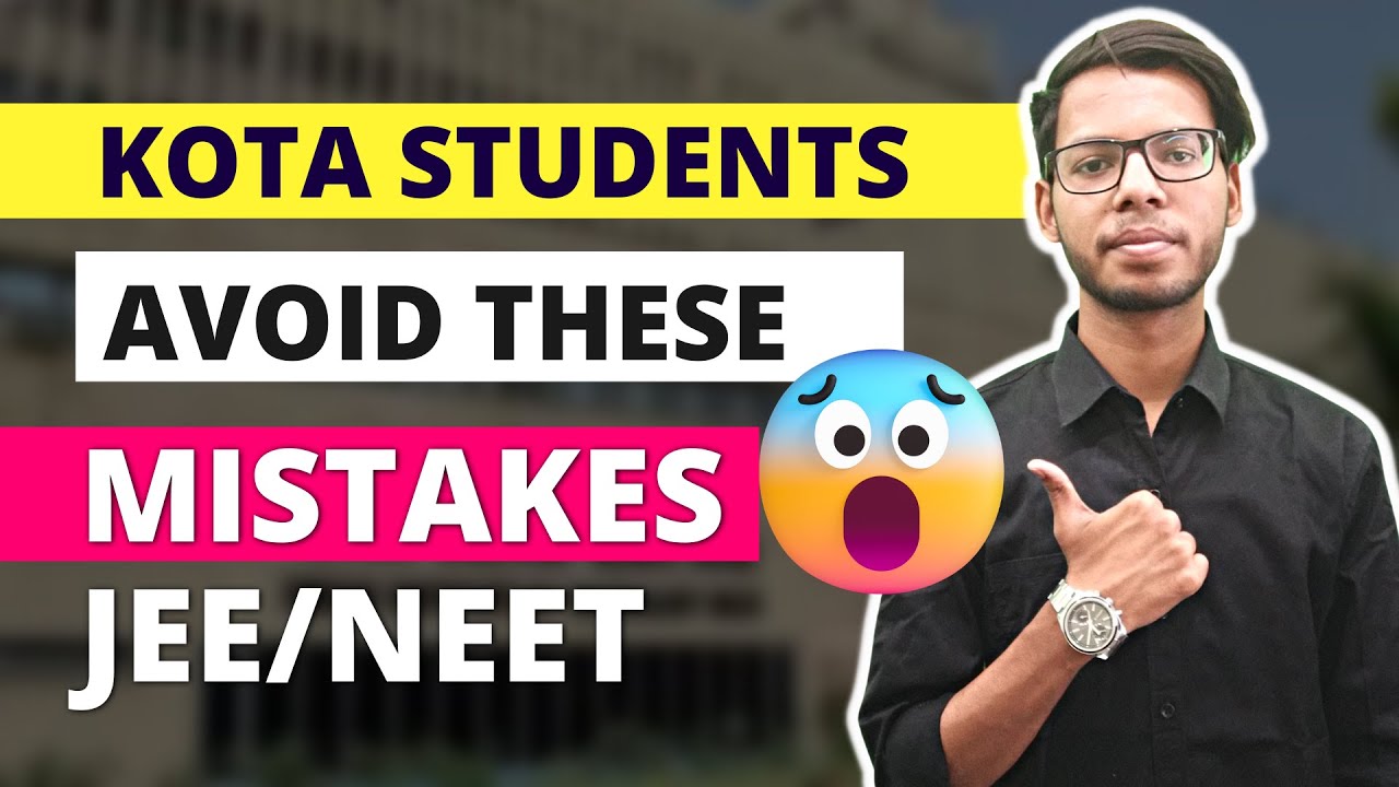 Mistakes to Avoid for Kota Students | JEE/NEET | in Hindi | Vishal ...