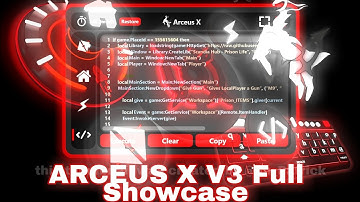 Roblox Mobile Executor Showcase | Arceus X V3 Beta Version Full Showcase