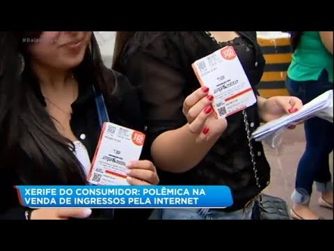 Xerife do Consumidor explica cobranças ilegais na compra virtual de ingressos