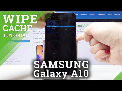 How to Wipe Cache Partition in SAMSUNG Galaxy A10 - Reset Cache Files