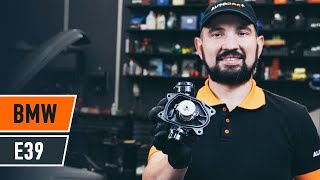 Coolant thermostat replacement diy - online video