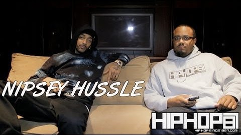 Nipsey Hussle Talks Favorite Record off Crenshaw, Recording Process & Mixtape Concept (Part 1)
