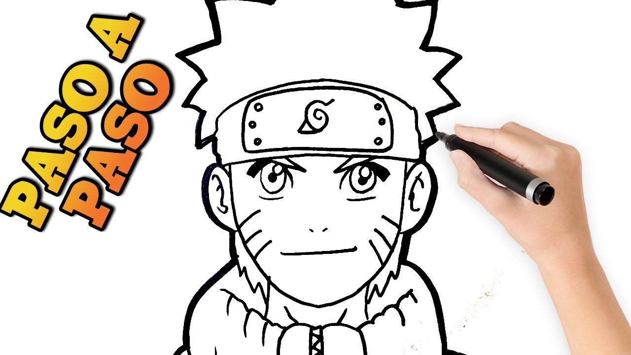 Como Dibujar A Naruto Paso A Paso How To Draw Naruto Step By Step