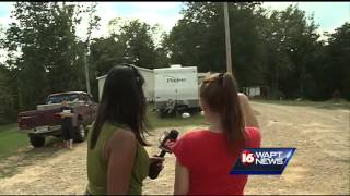 Neighbors respond to manhunt