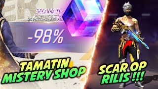 AKU BORONG MISTERY SHOP! BLUEPRINT GRATIS BONUS TOPUP! SCAR CAHAYA BULAN RILIS! MAGIC CUBE GRATIS!